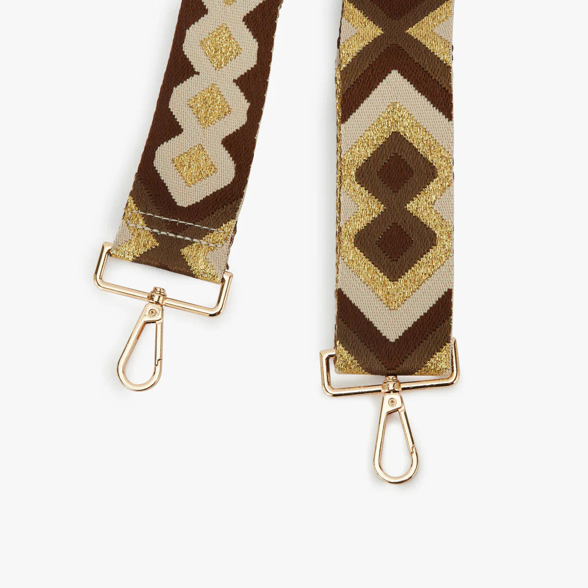 Bandoulière beige Osani - Image 2