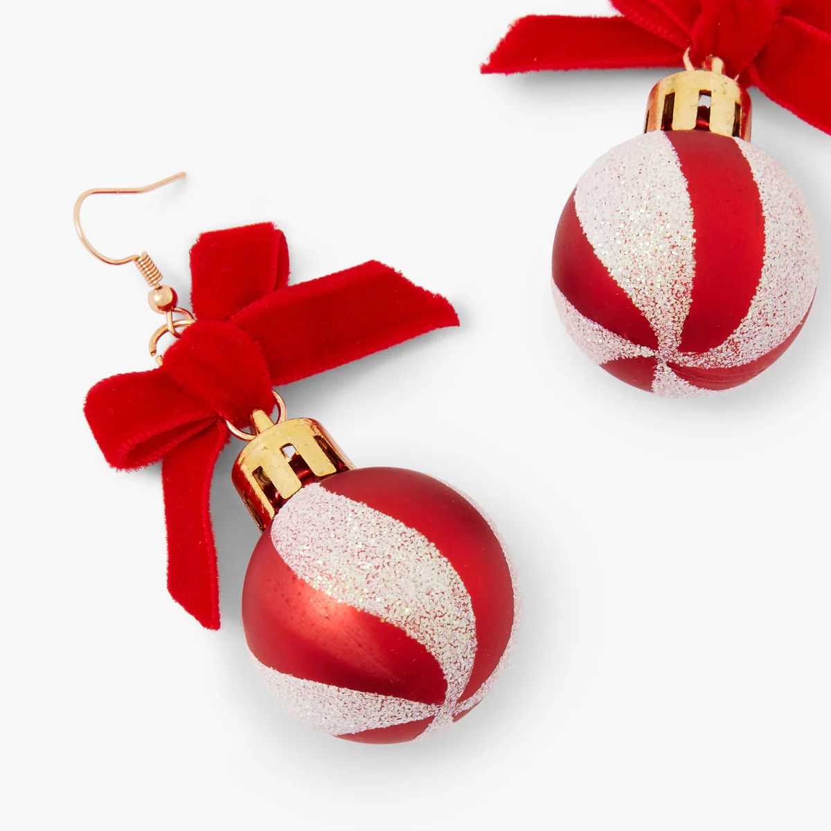 Boucles d'oreilles boules de Noël - Image 2