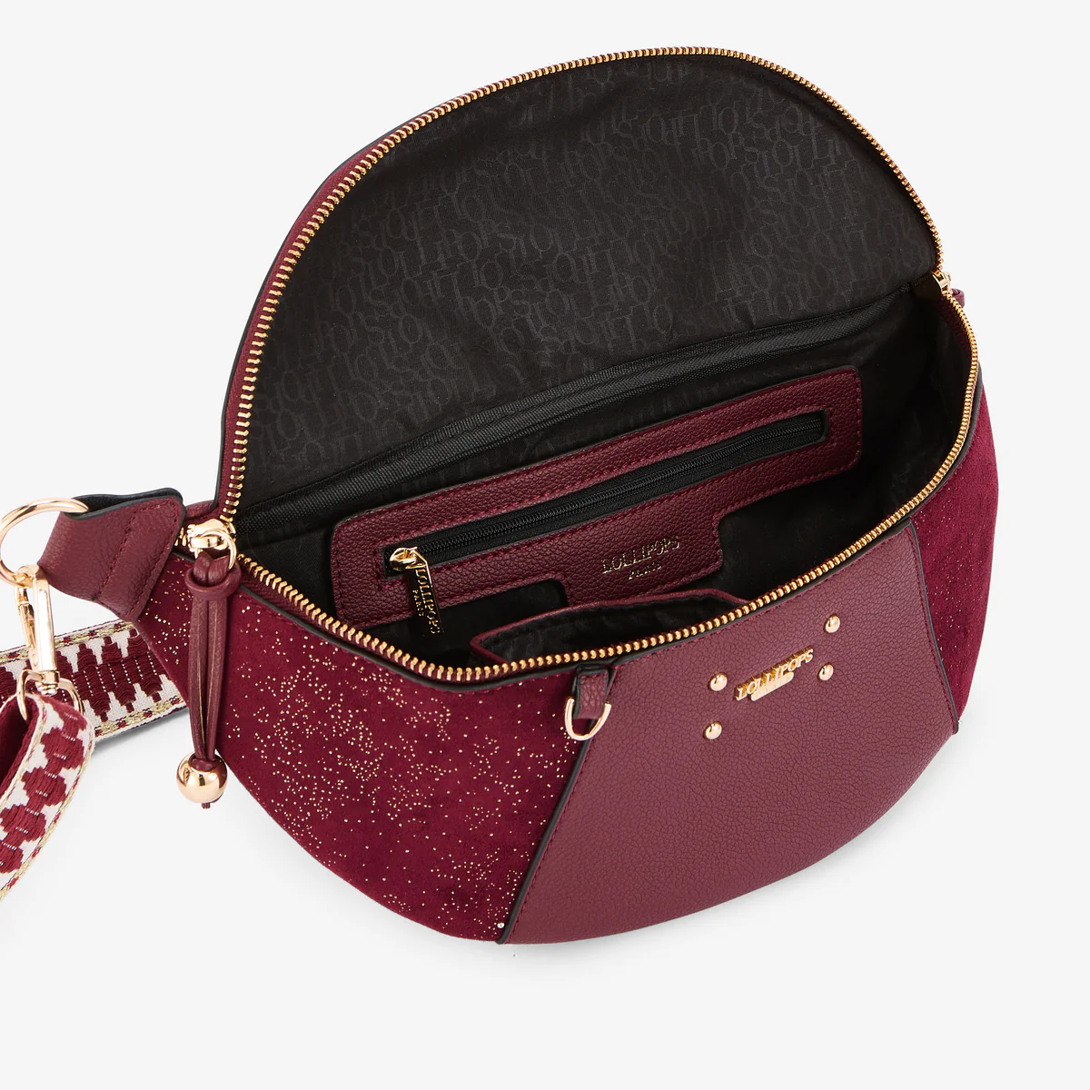 Ceinture Banane bordeaux Roseanna - Image 4