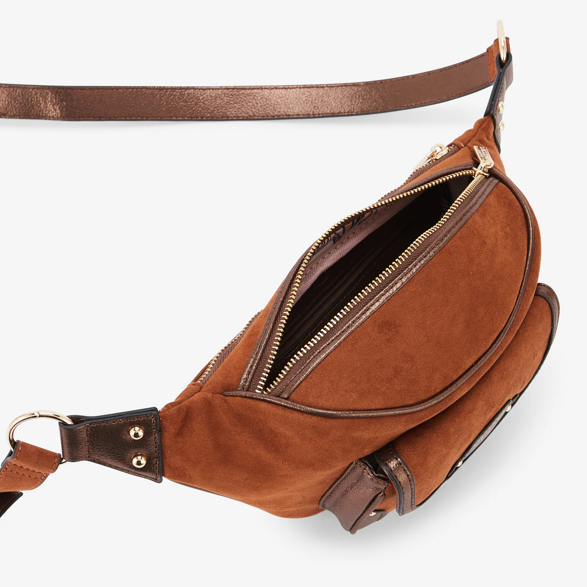 Ceinture banane cognac Roberto - Image 4