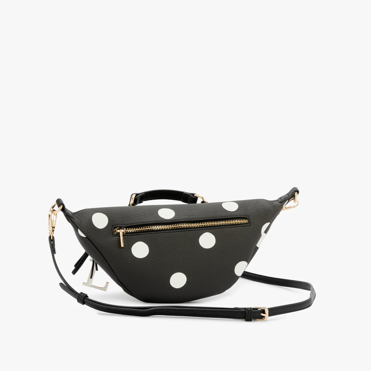 Ceinture Banane noire et poids blancs Oita - Image 2