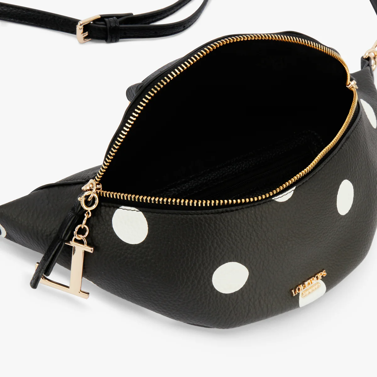 Ceinture Banane noire et poids blancs Oita - Image 4