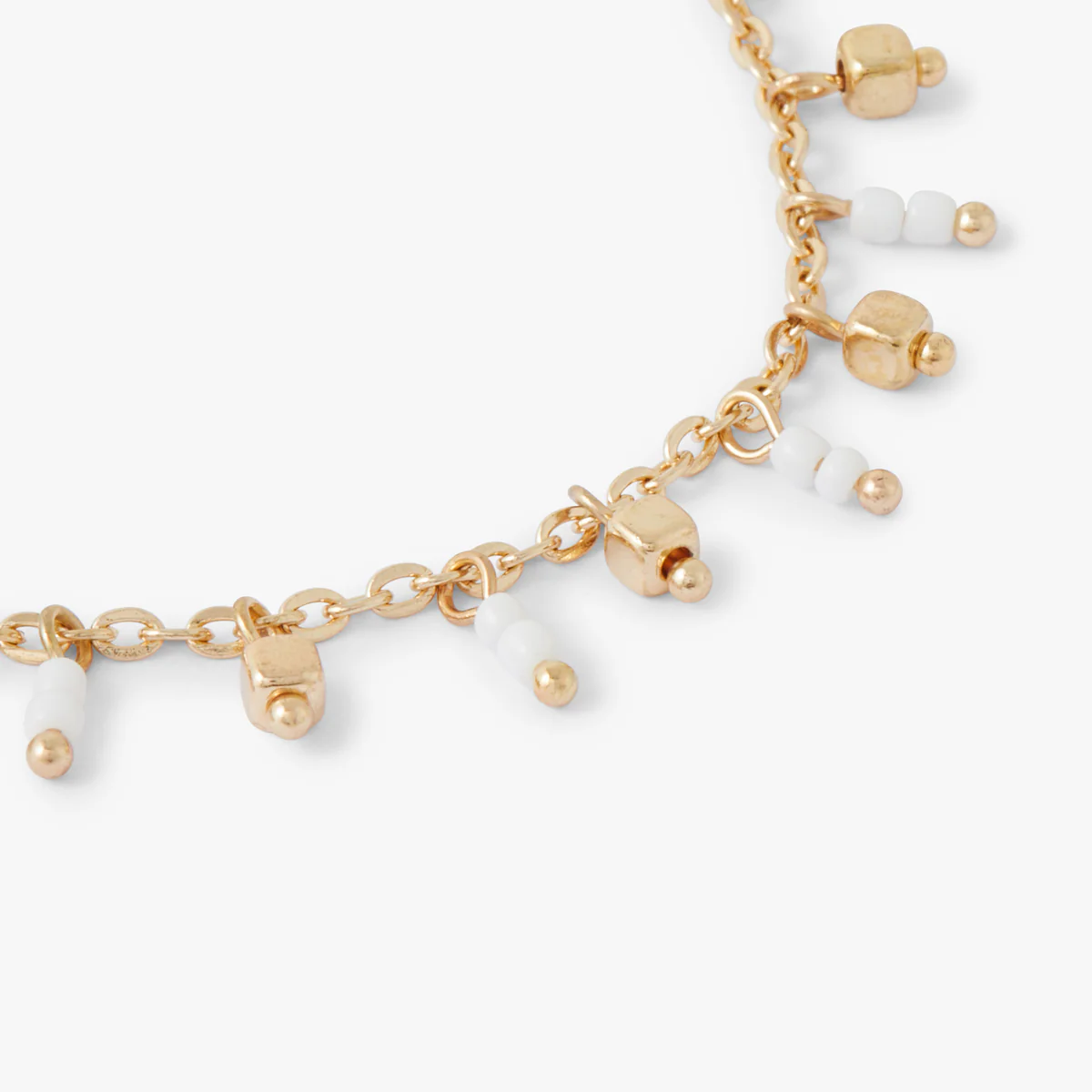 Chaine de cheville avec perles de rocailles - Image 2