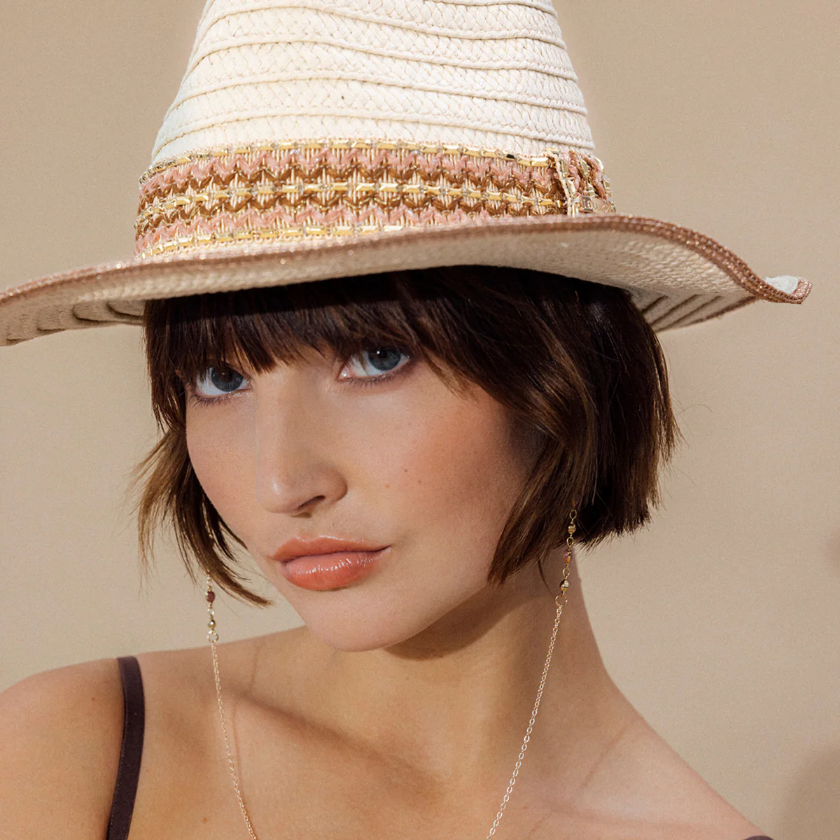 Chapeau beige Pimprenelle - Image 4