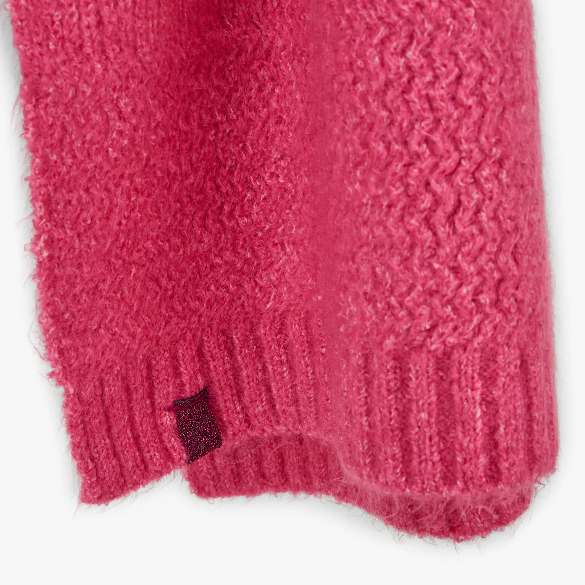 Echarpe rectangulaire fuchsia Otriche - Image 2