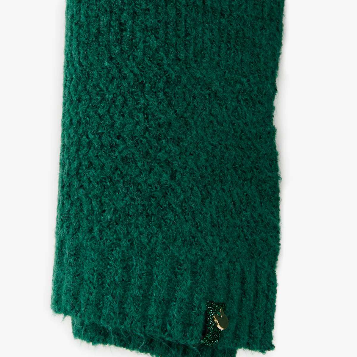 Echarpe rectangulaire verte Otriche - Image 2