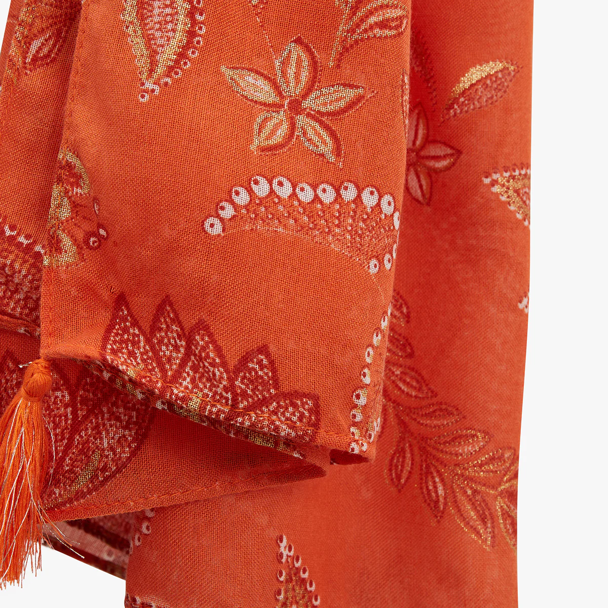 Foulard orange Licata - Image 2