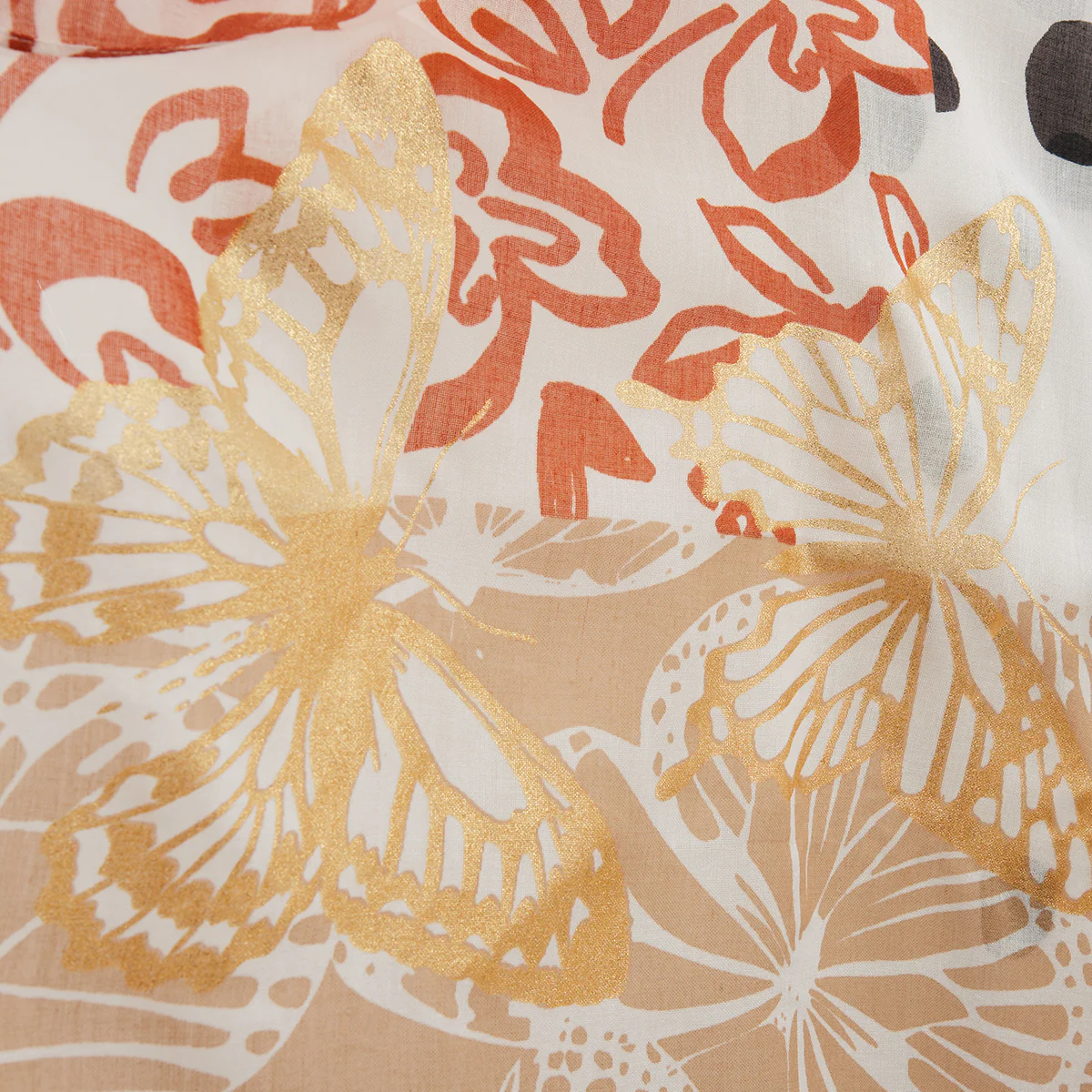 Foulard orange Louny - Image 2