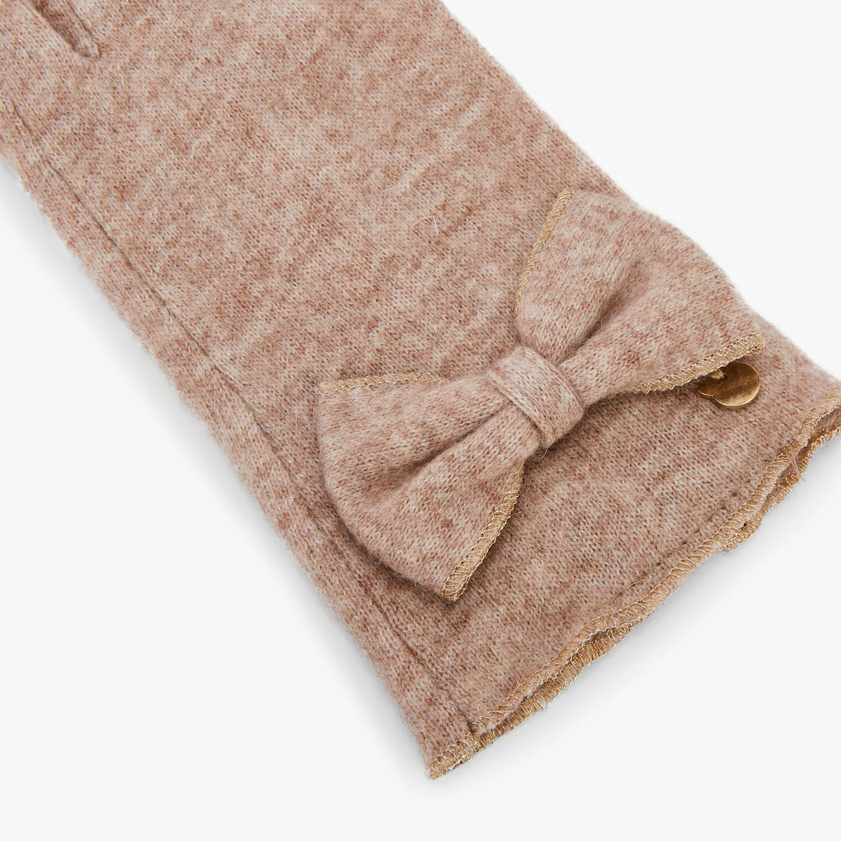 Gants beige clair M Onoeud - Image 3