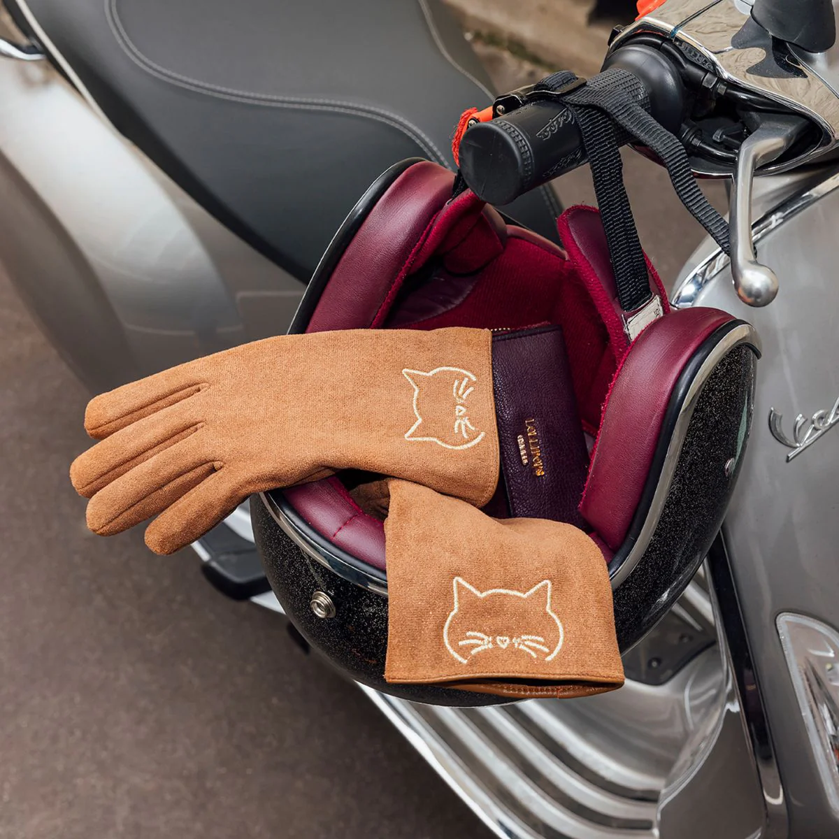 Gants camel S Rolanda - Image 2