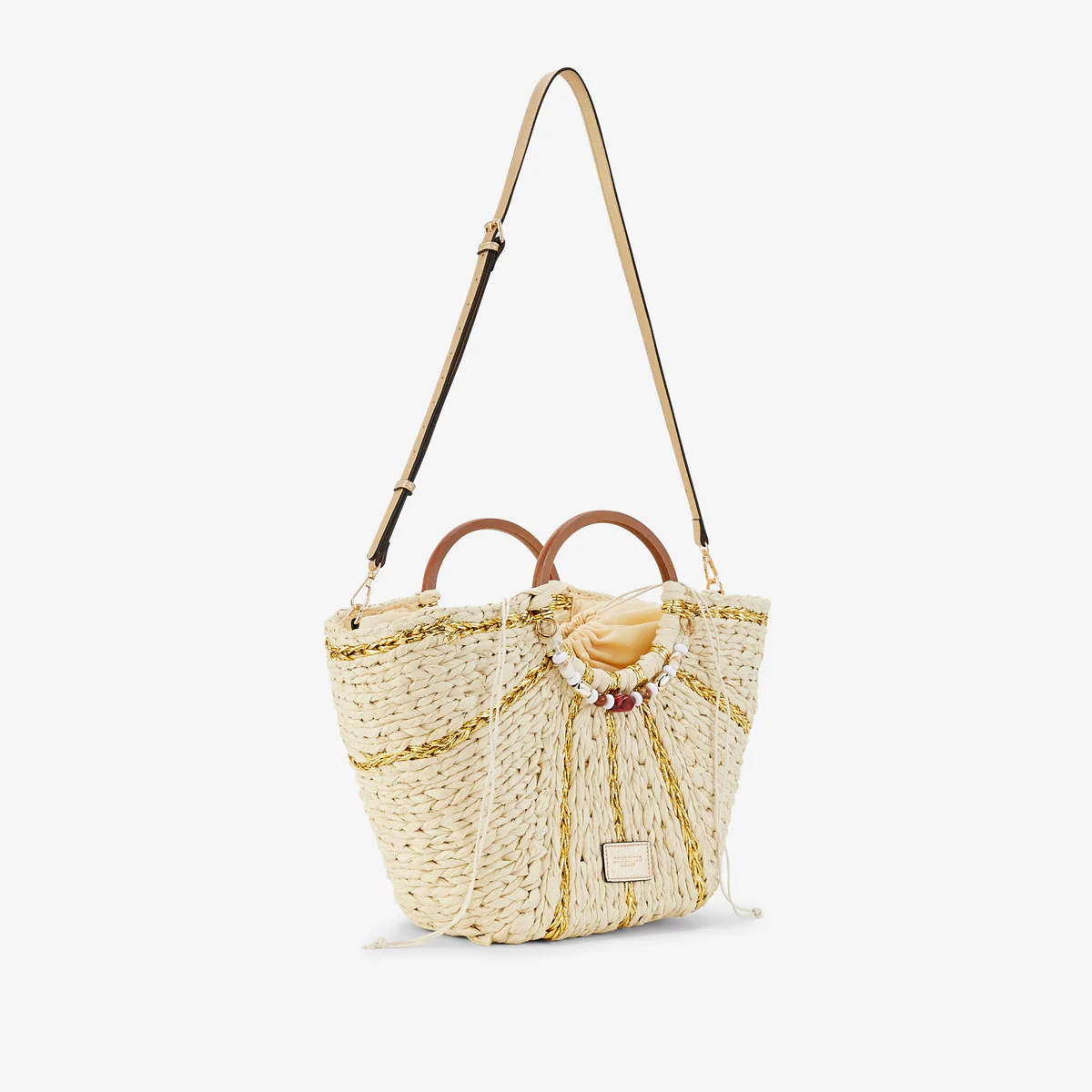 Grand panier beige Petronille - Image 4
