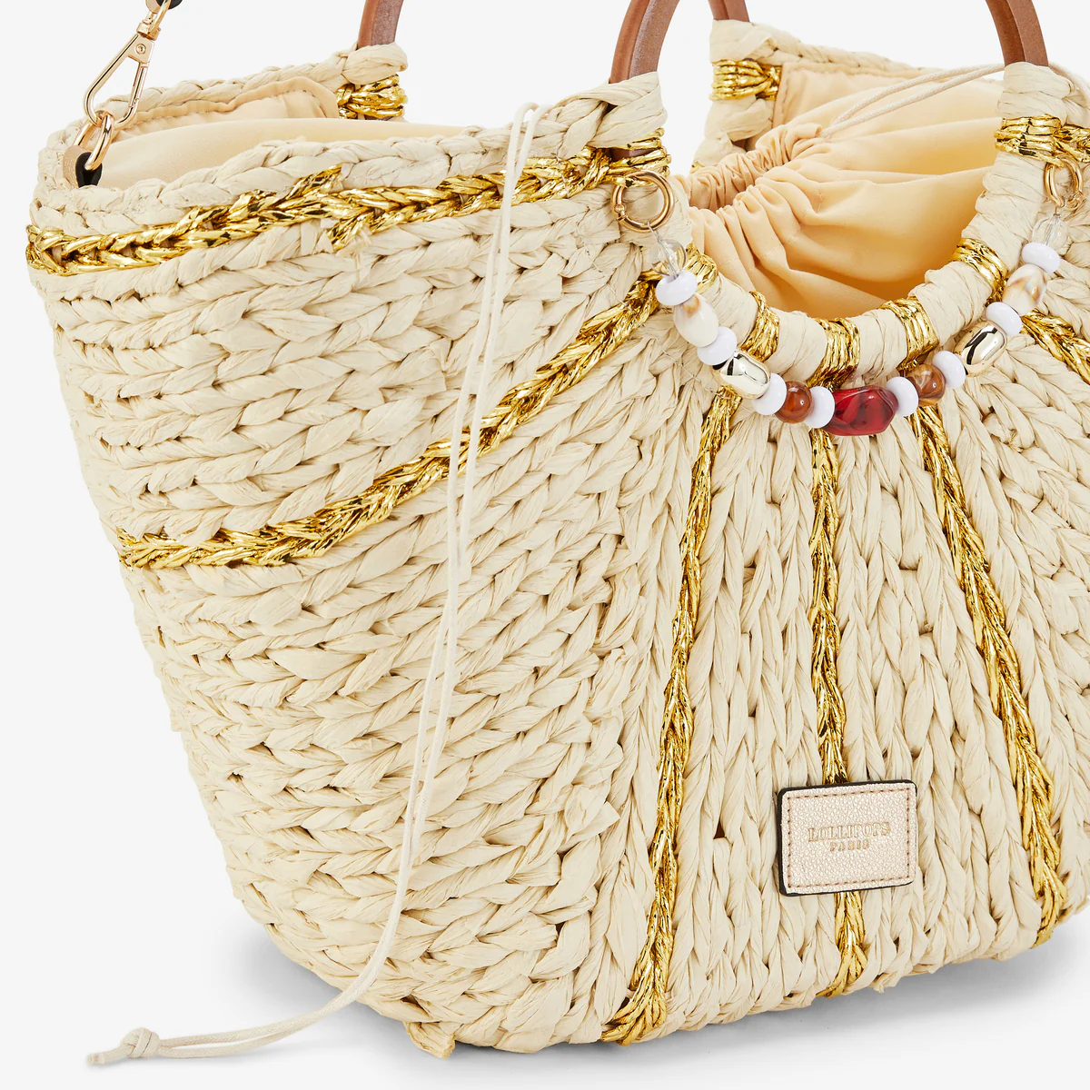 Grand panier beige Petronille - Image 6