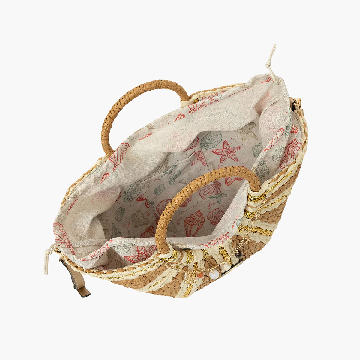 Grand panier beige Sotta - Image 4