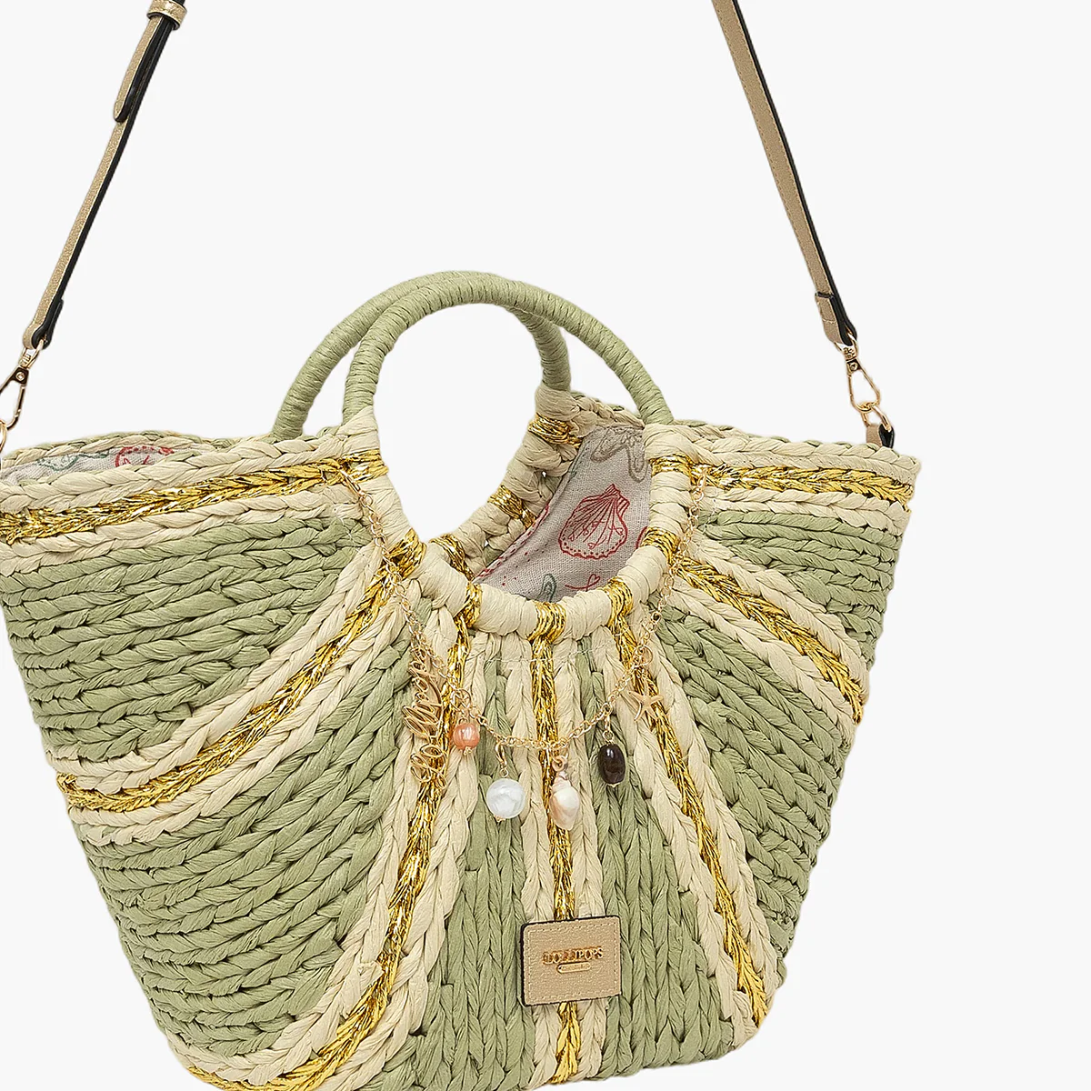Grand panier kaki Sotta - Image 5