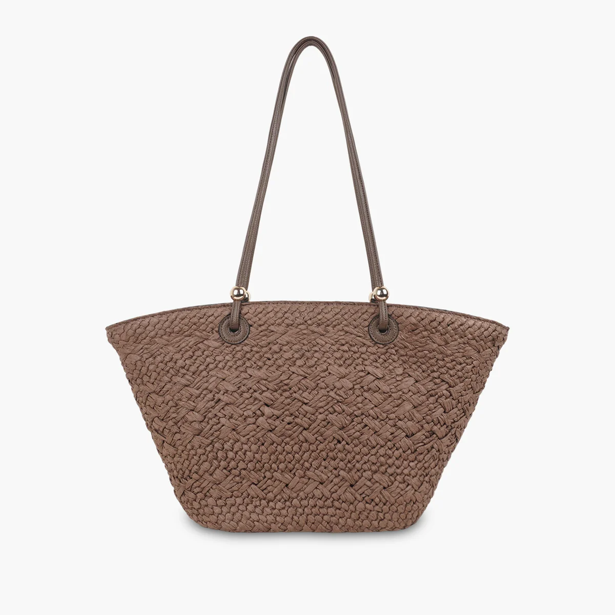 Grand panier marron Shirley - Image 3