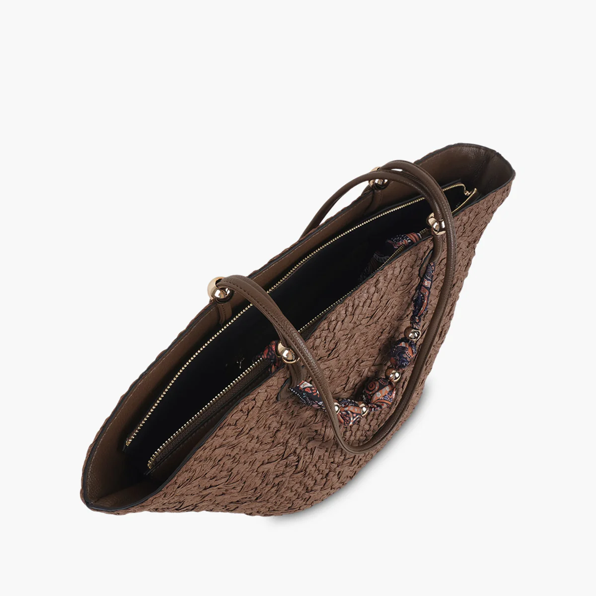 Grand panier marron Shirley - Image 5
