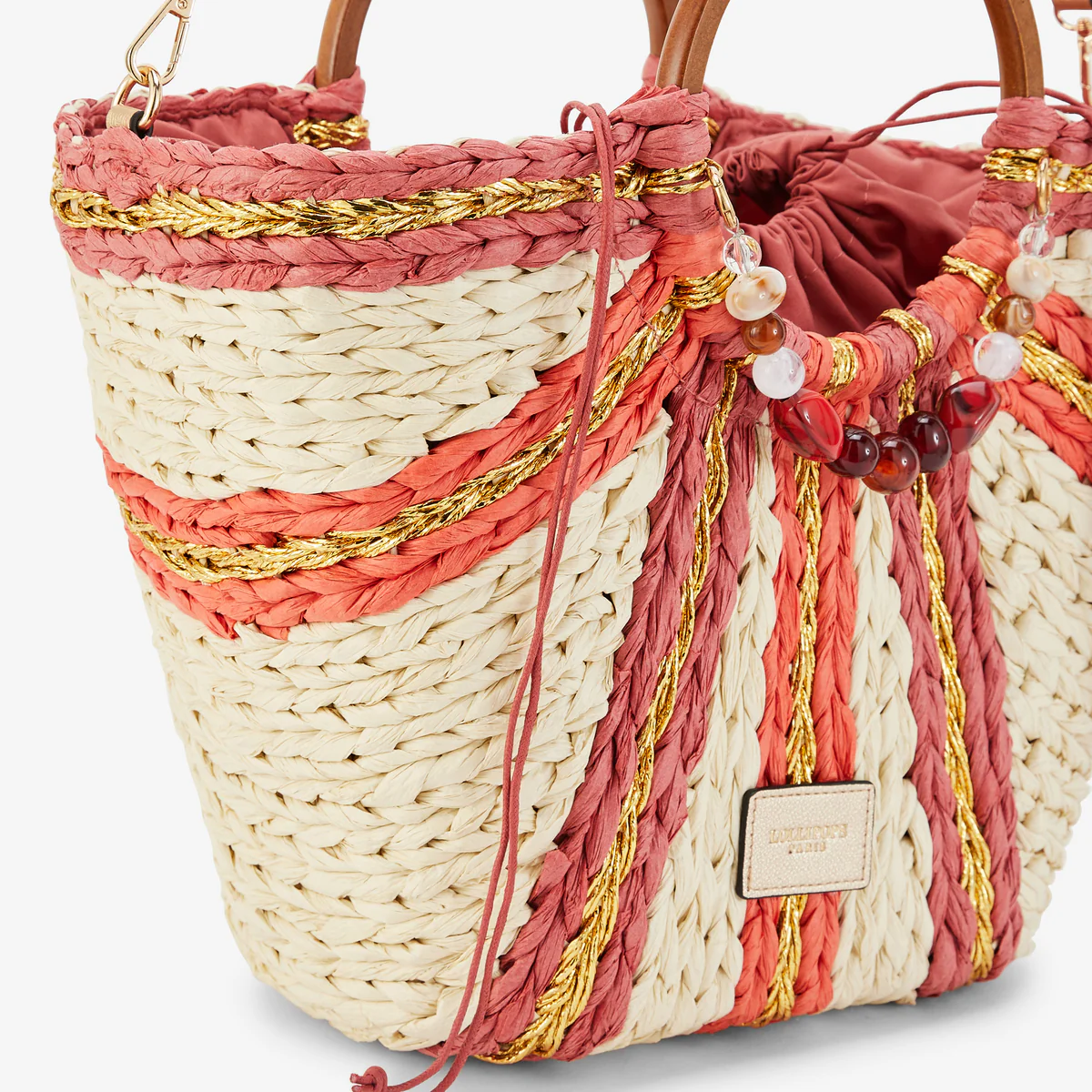 Grand panier orange Petronille - Image 6