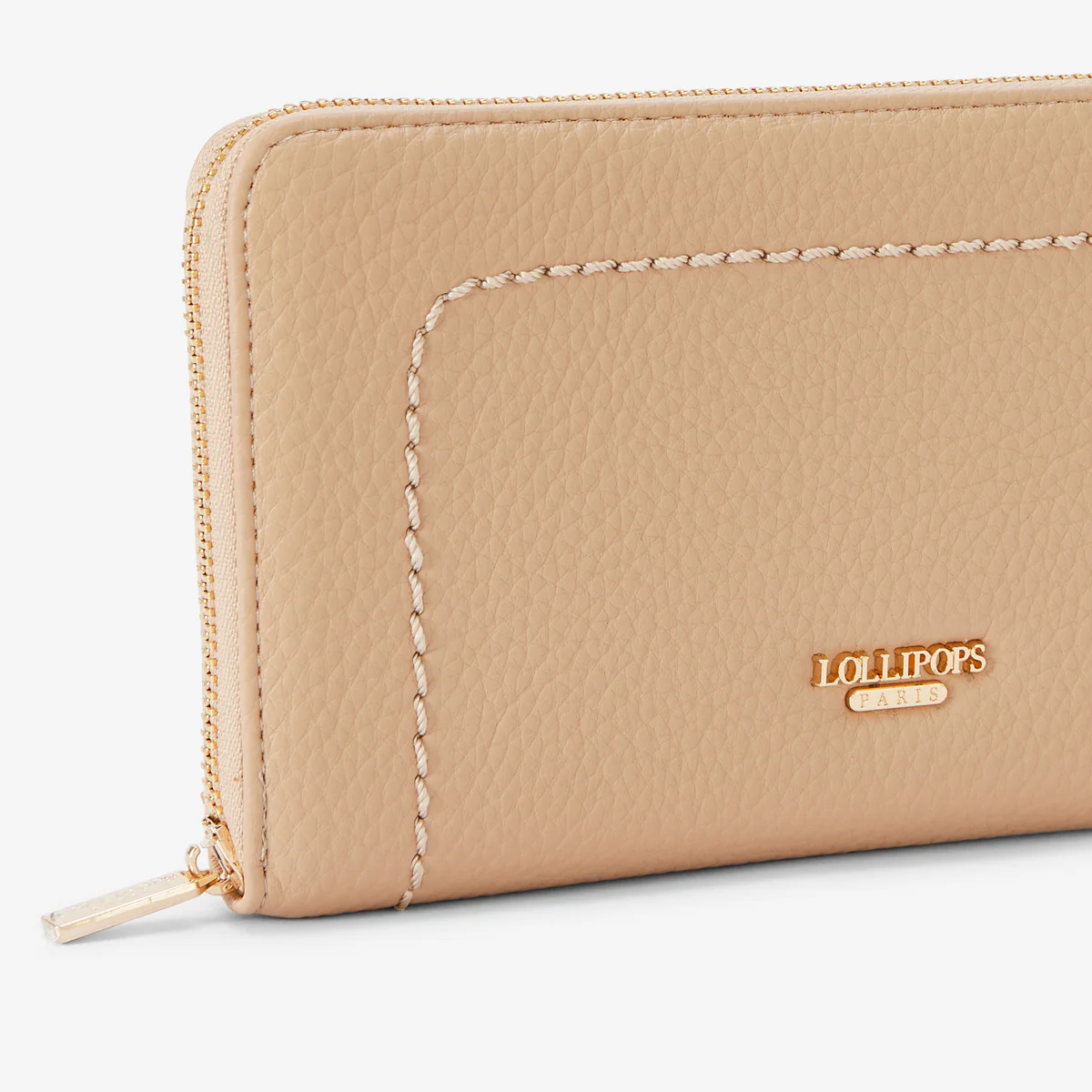 Grand portefeuille beige Rosabelle - Image 6