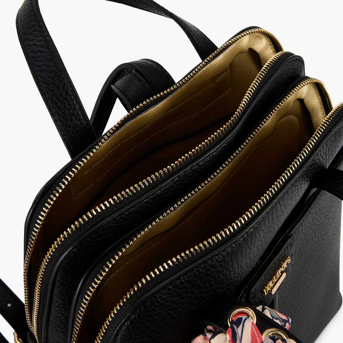 Grand sac à dos noir Priska - Image 4