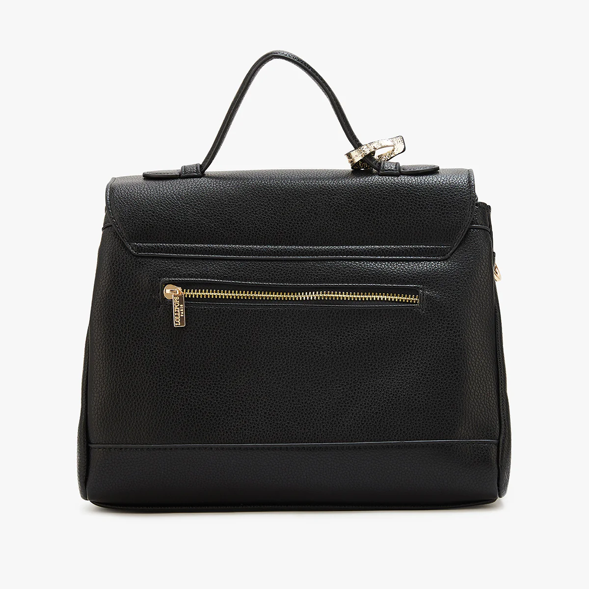 Grand sac bandoulière noir Malaisia - Image 2