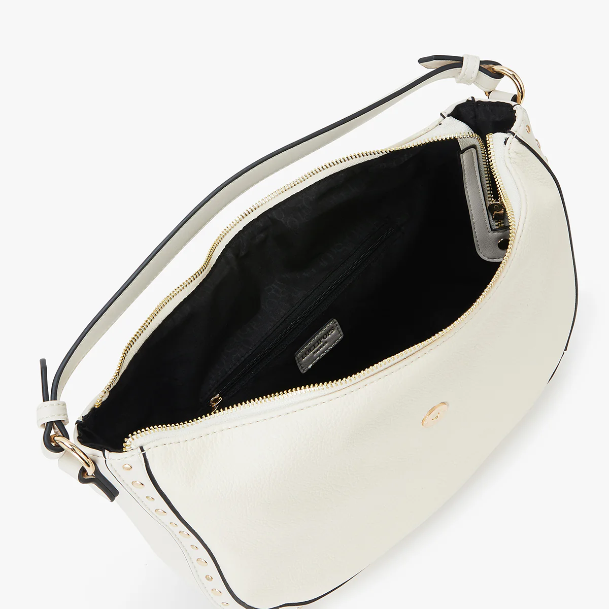 Grand sac hobo blanc Lano - Image 4