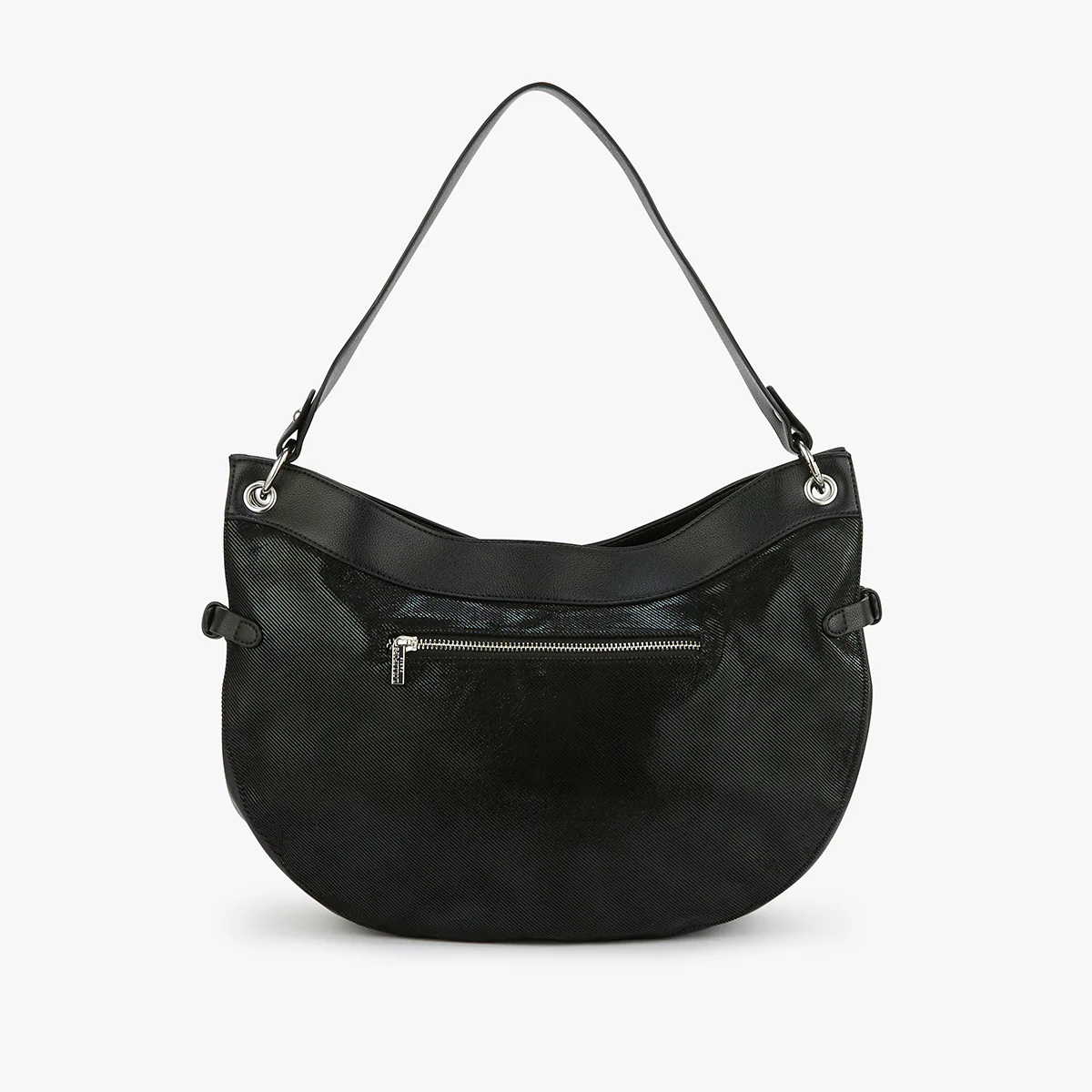 Grand sac hobo noir Mentana - Image 2