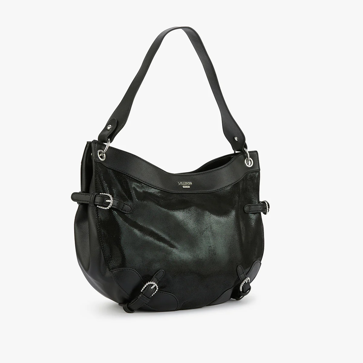 Grand sac hobo noir Mentana - Image 3