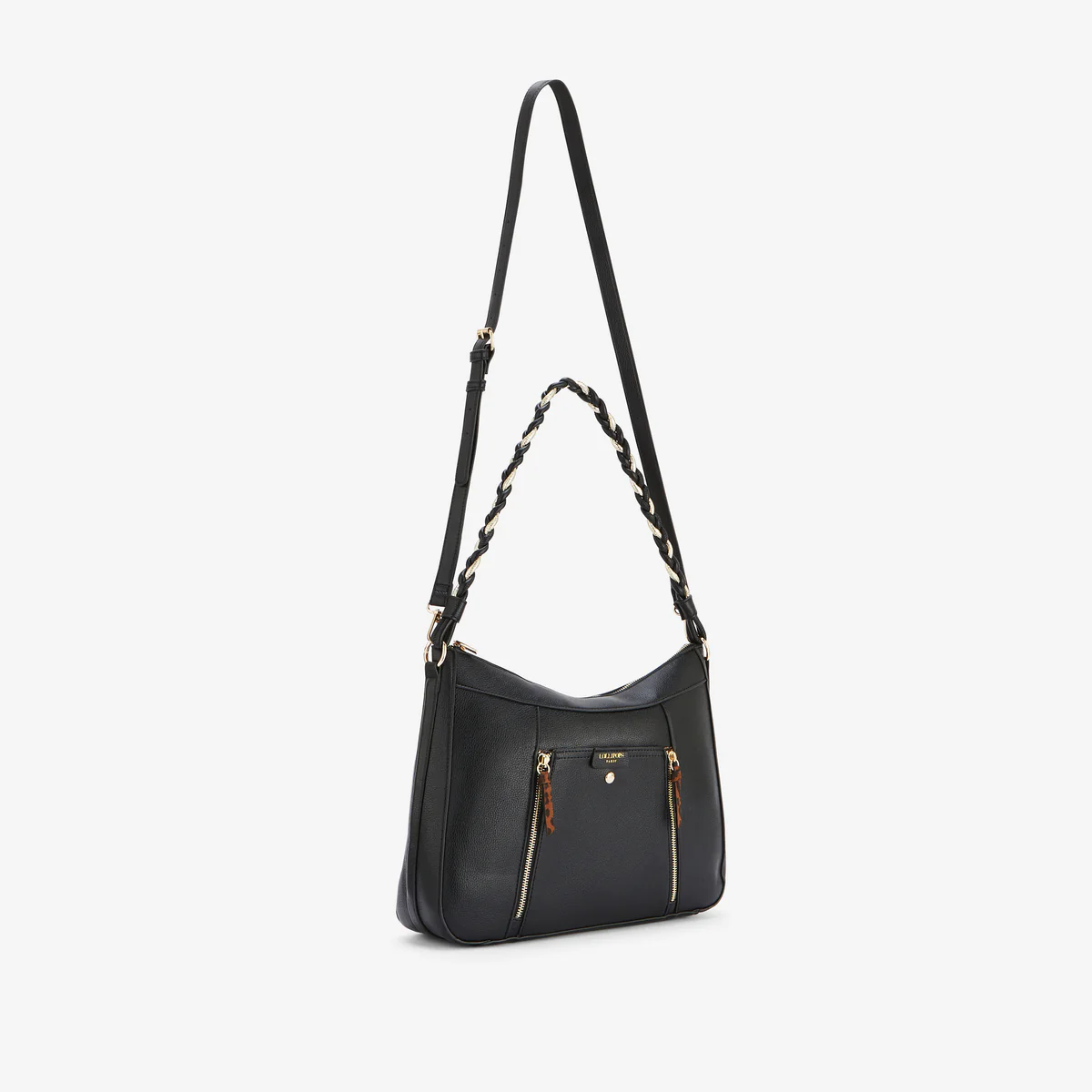 Grand sac hobo noir Rosazia - Image 3