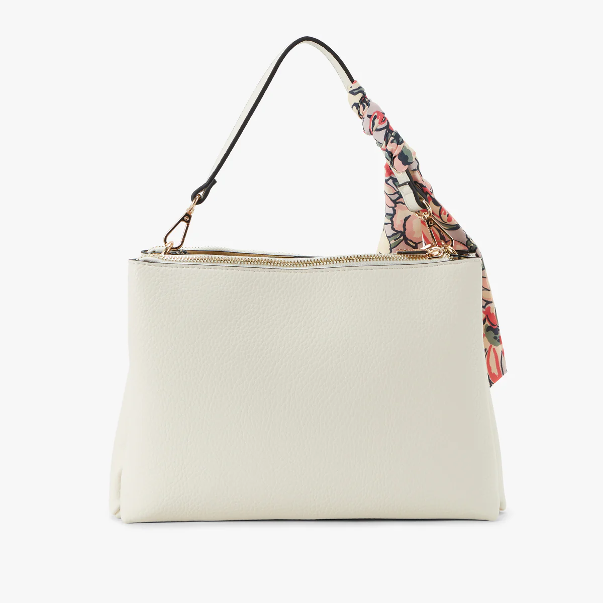 Grand sac multi poches blanc Priska - Image 2
