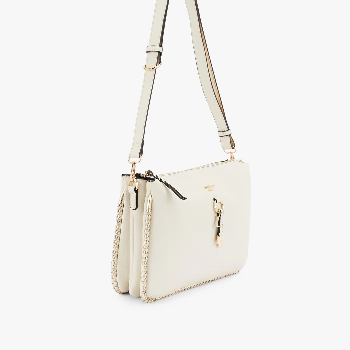 Grand sac multi poches ivoire Noceta - Image 3