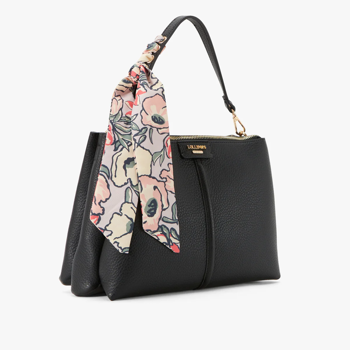 Grand sac multi poches noir Priska - Image 4