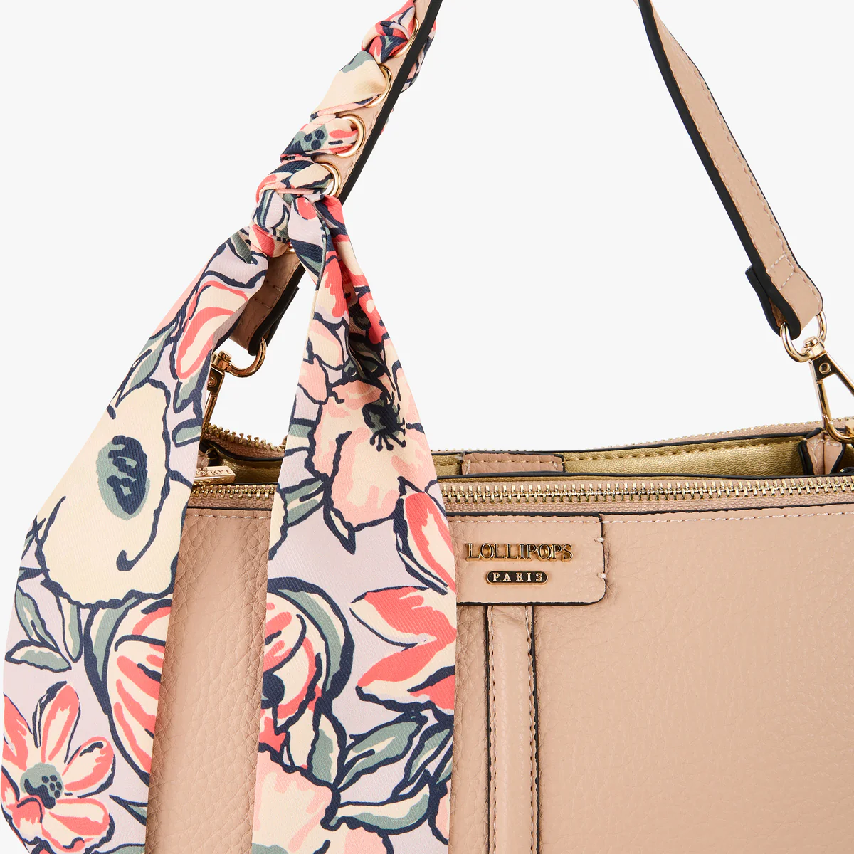 Grand sac multi poches nude Priska - Image 6