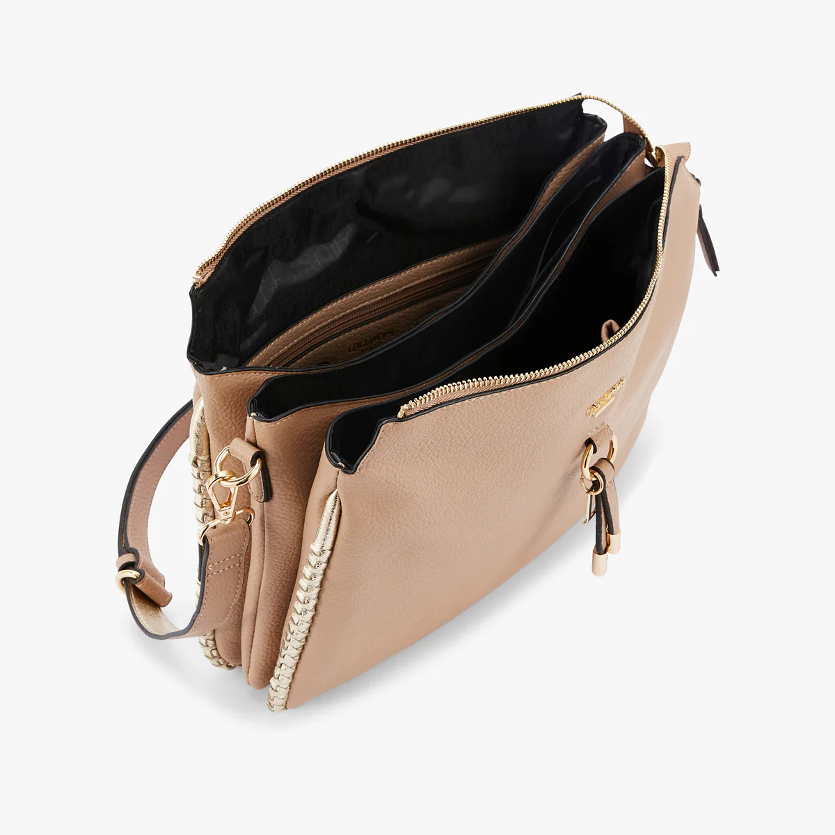 Grand sac multi poches taupe Noceta - Image 5