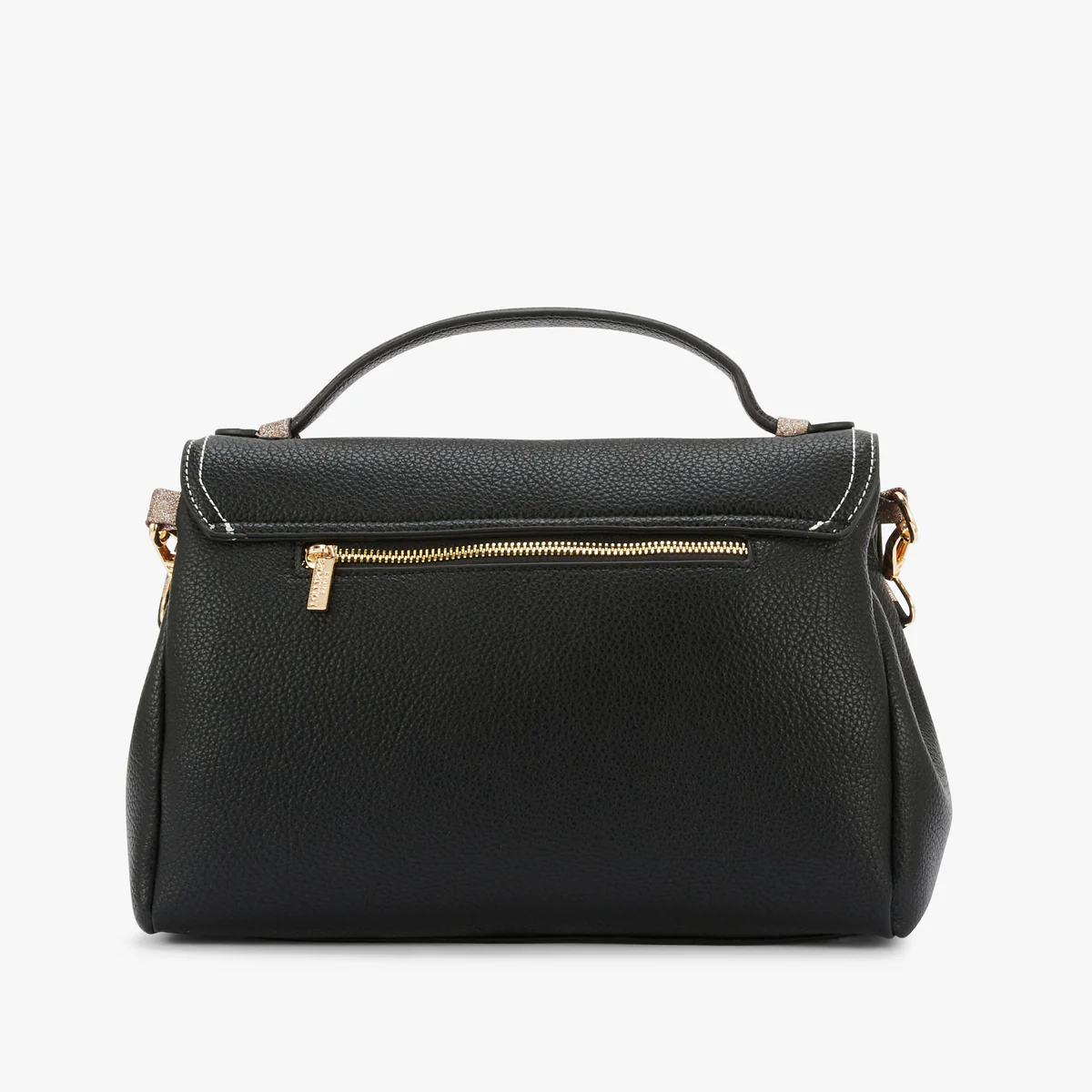 Grand sac porté épaule noir Obita - Image 2