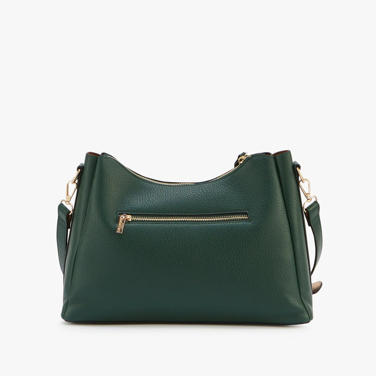 Grand sac porté épaule vert Orin - Image 2