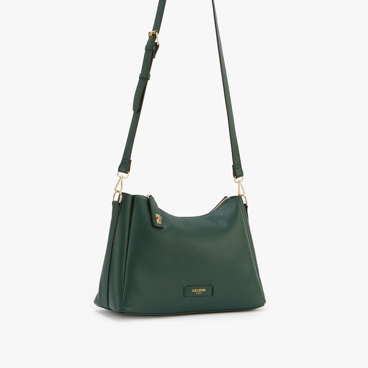 Grand sac porté épaule vert Orin - Image 3