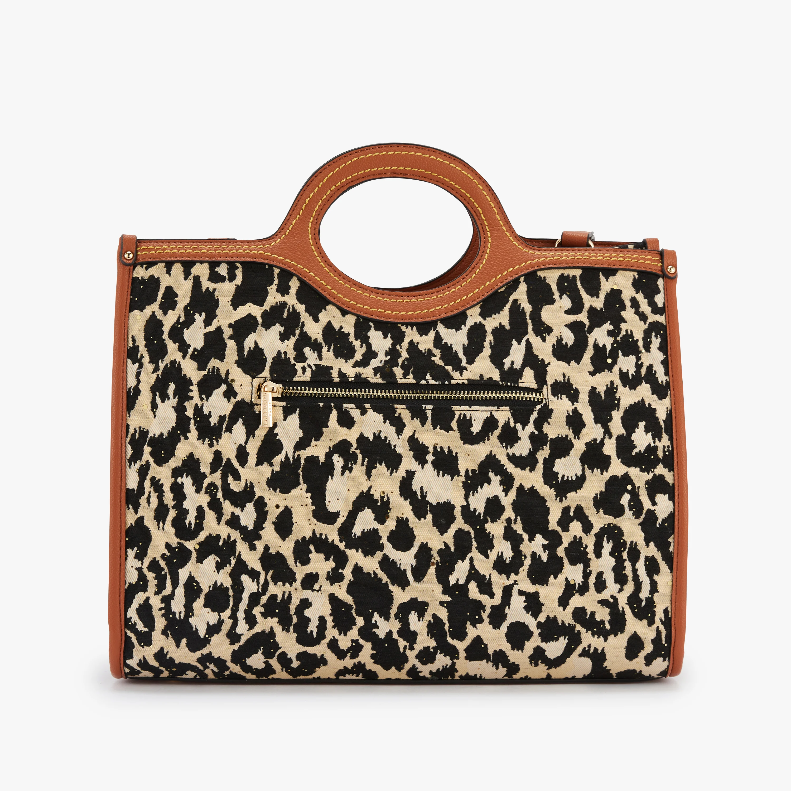 Grand sac shopper camel Nocera - Image 2