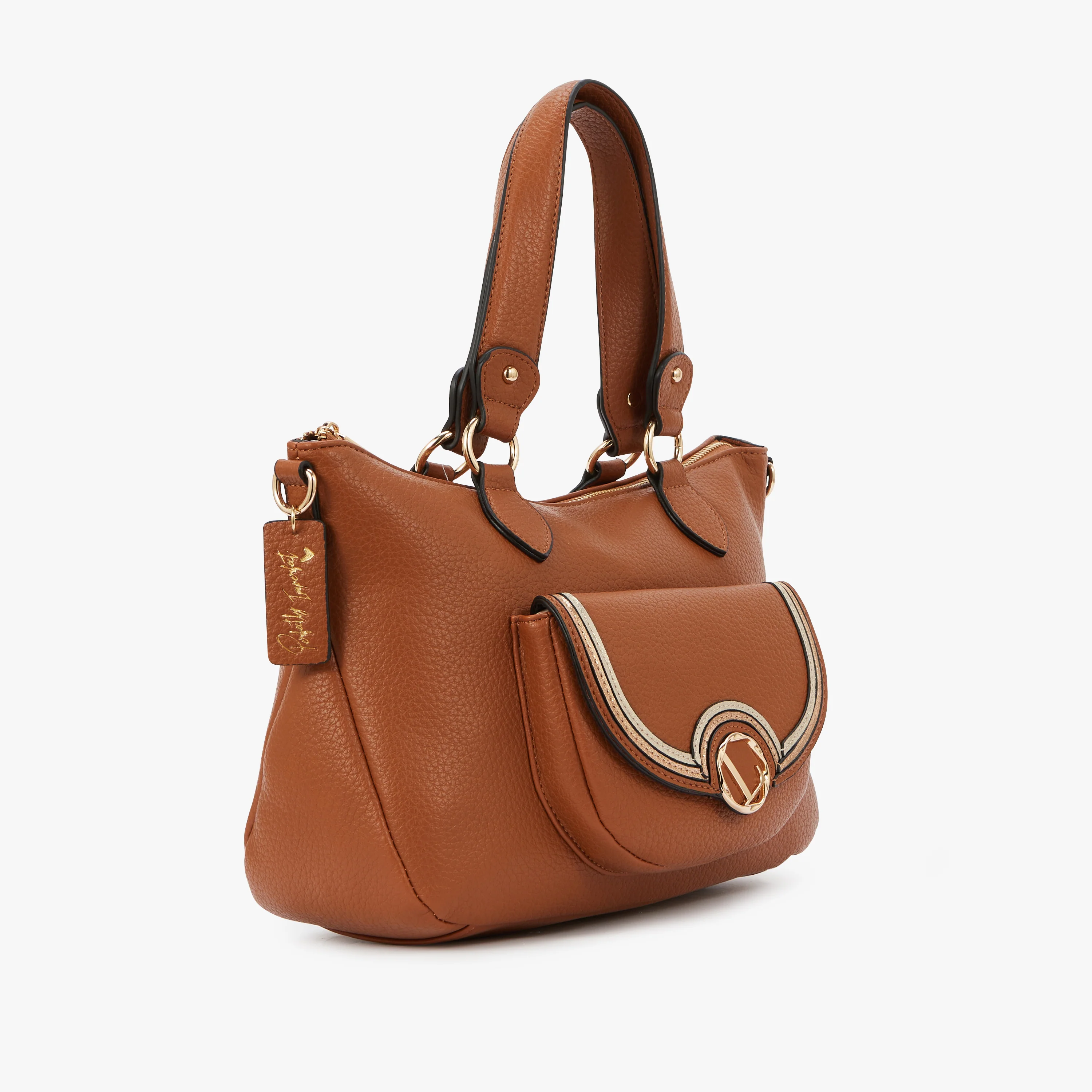 Grand sac shopper camel Nureci - Image 3