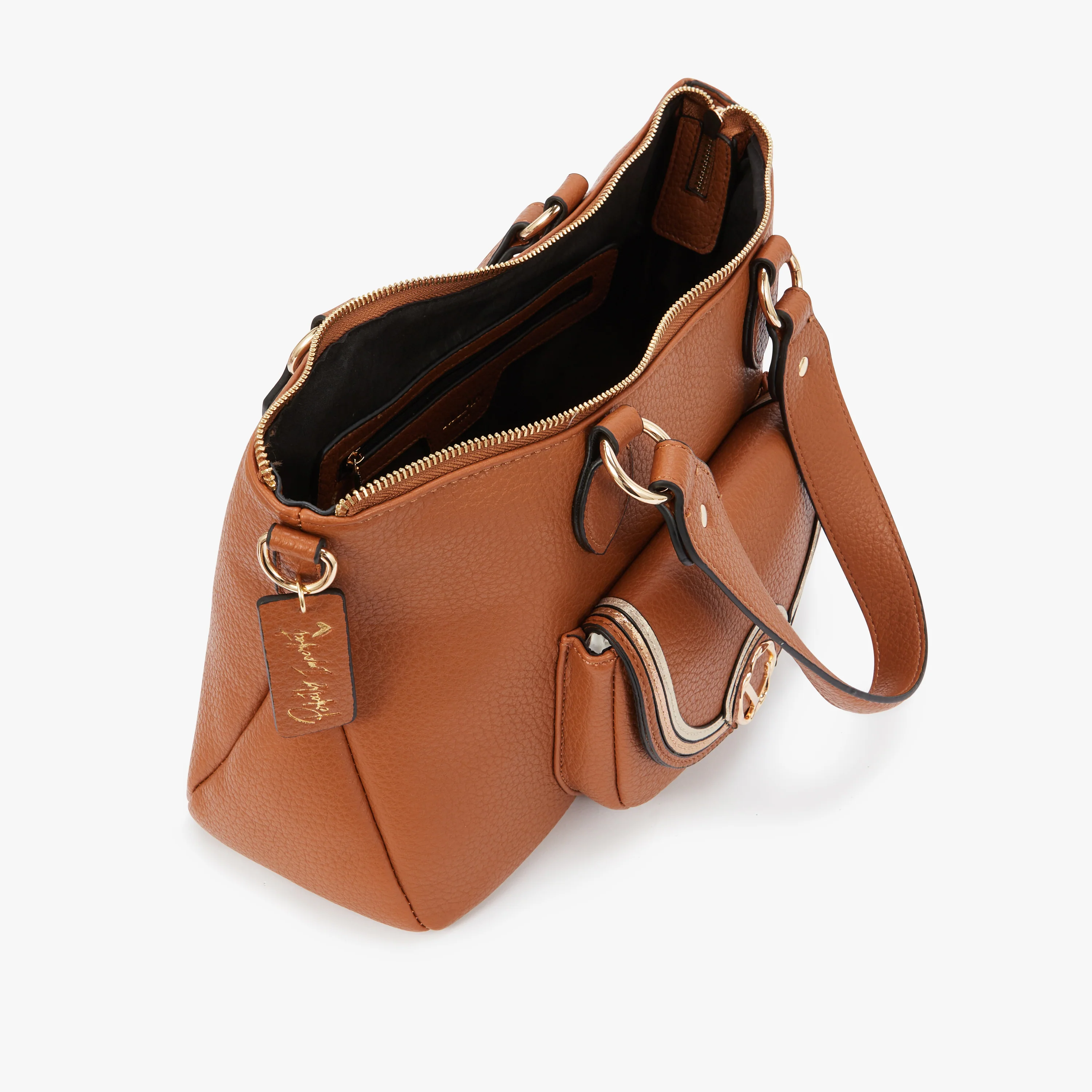 Grand sac shopper camel Nureci - Image 4
