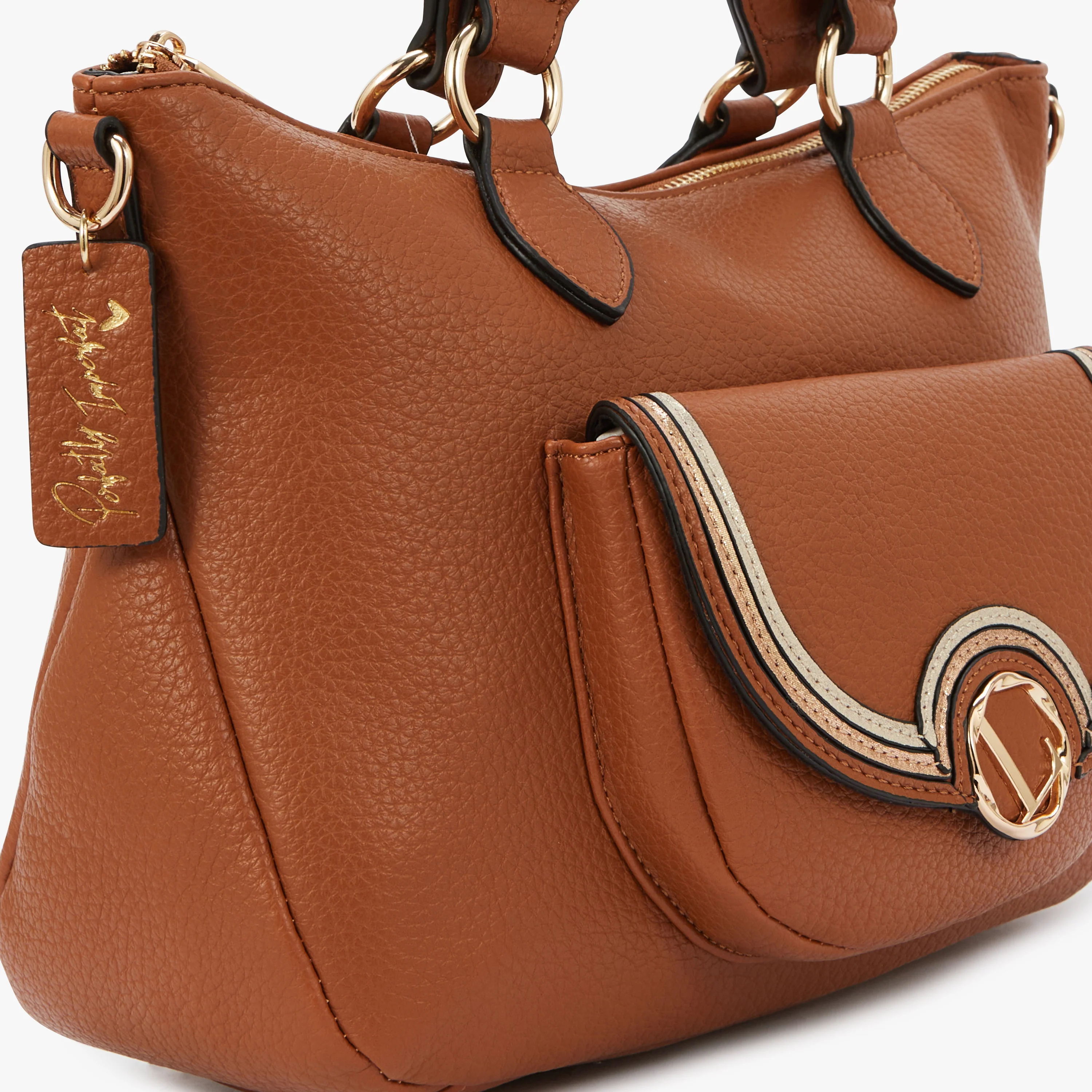 Grand sac shopper camel Nureci - Image 5