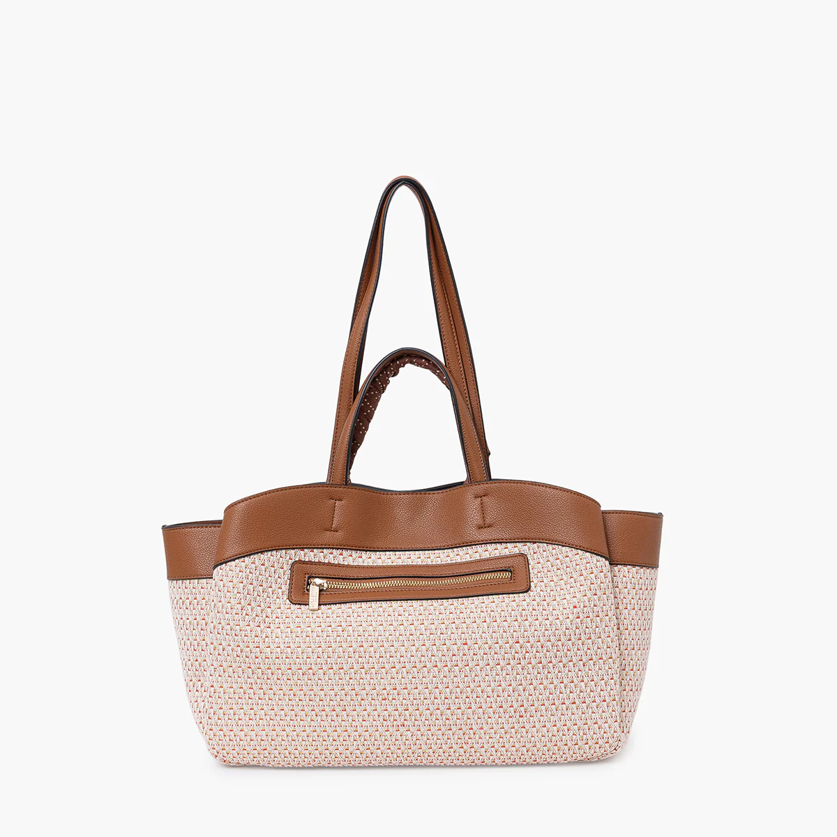Grand sac shopper camel Sade - Image 2