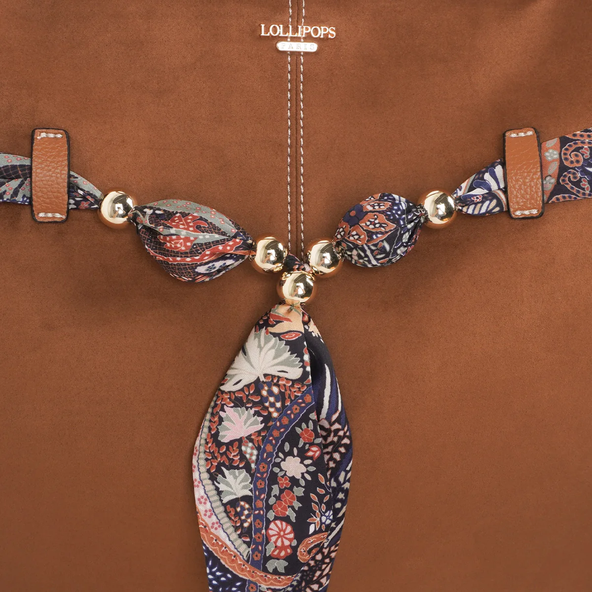 Grand sac shopper camel Shirley - Image 5