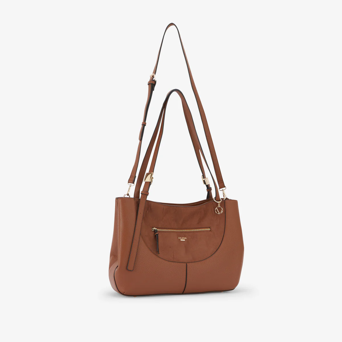 Grand sac shopper cognac Raven - Image 3