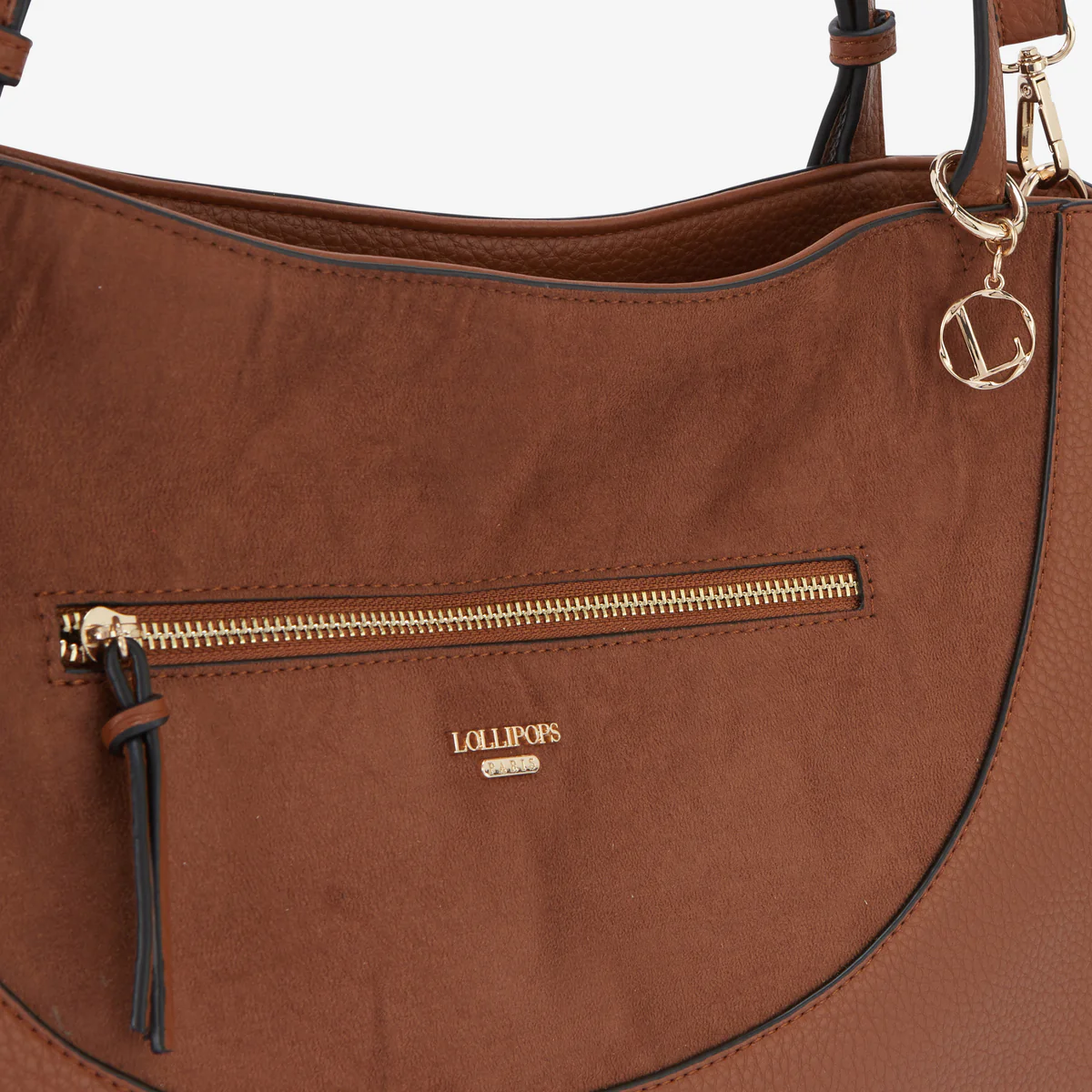 Grand sac shopper cognac Raven - Image 5