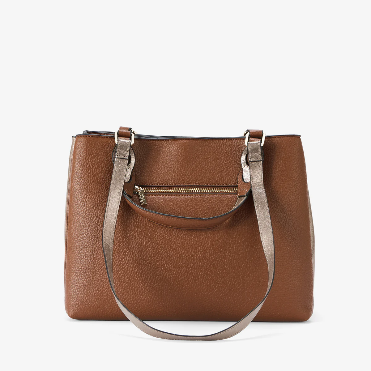 Grand sac shopper cognac Rosabelle - Image 2