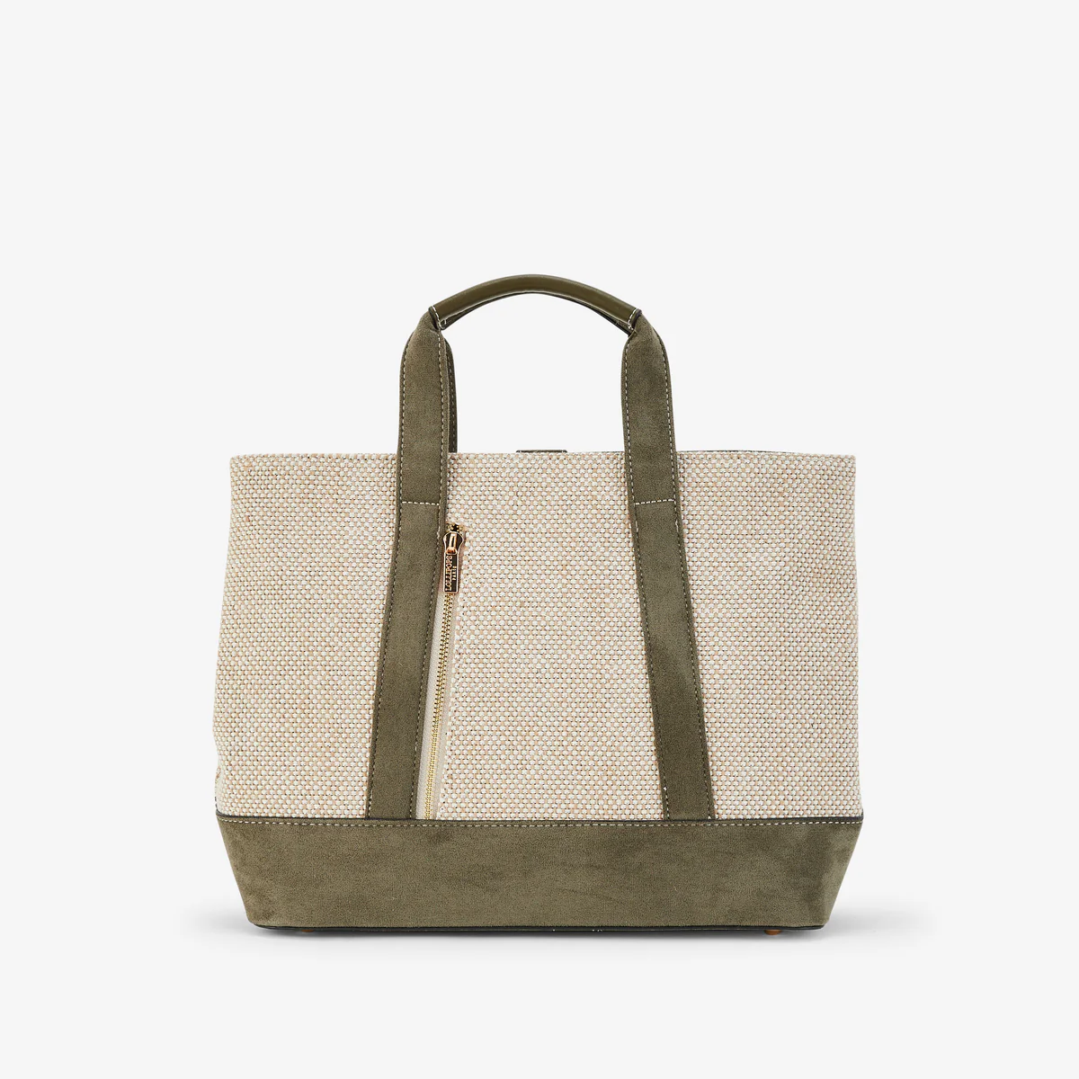 Grand sac shopper kaki Paisley - Image 2