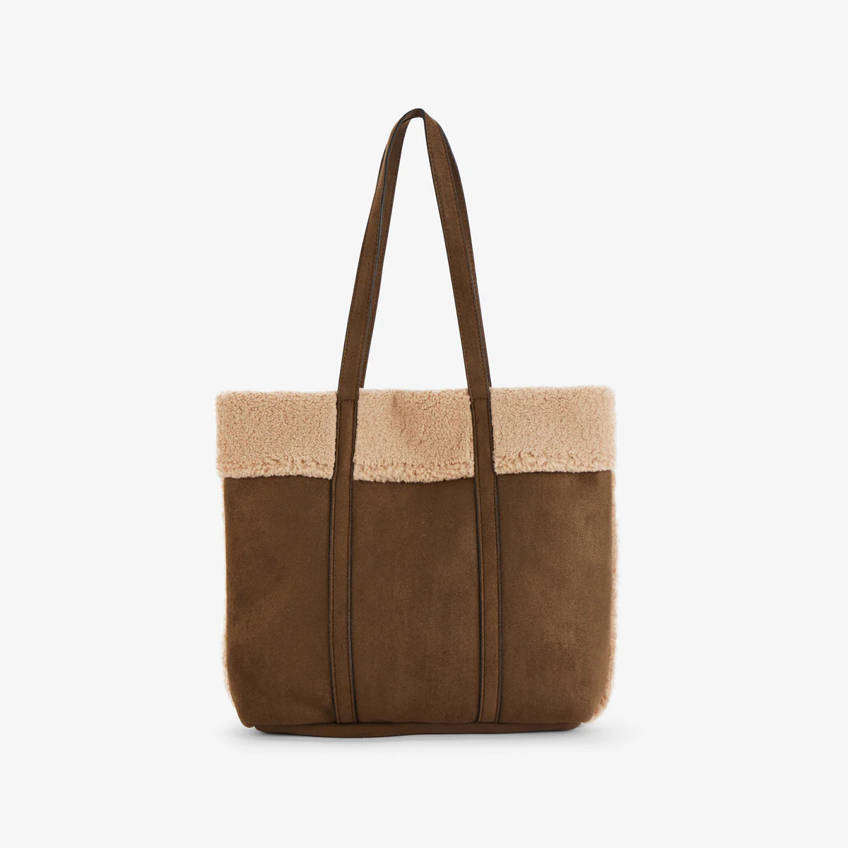 Grand sac shopper kaki Reyana - Image 2