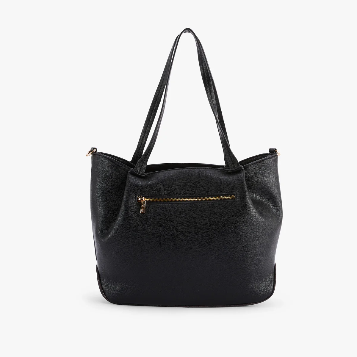 Grand sac shopper L noir Osani - Image 2