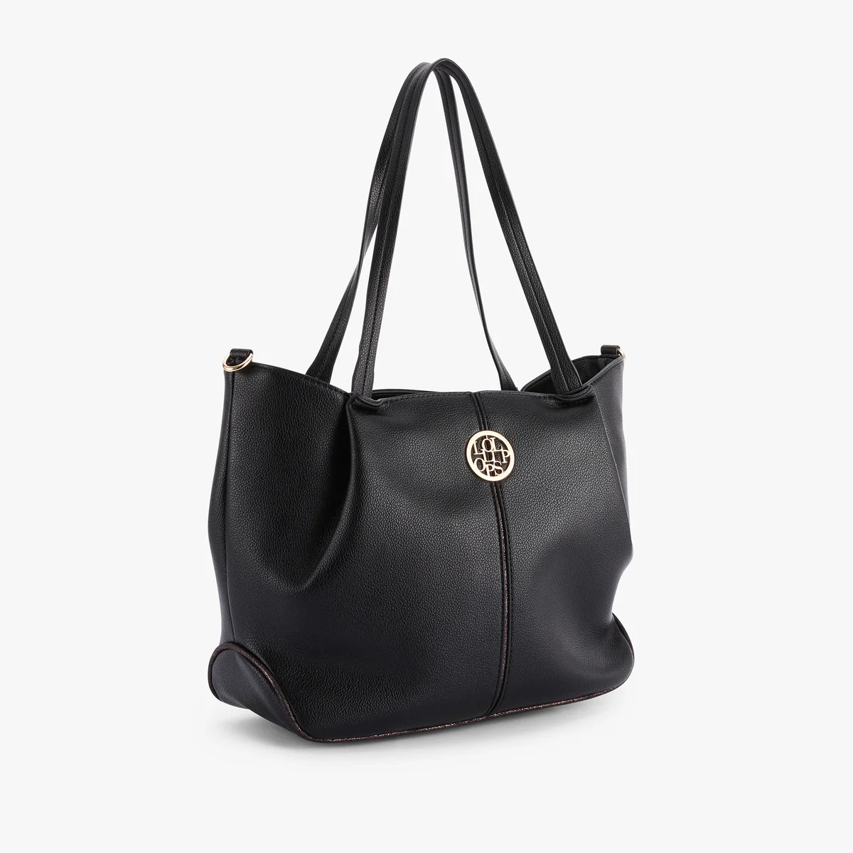 Grand sac shopper L noir Osani - Image 3