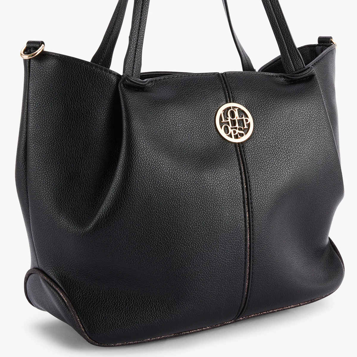 Grand sac shopper L noir Osani - Image 5
